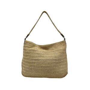 Stella & Dot Beige Ellie Hobo Bag